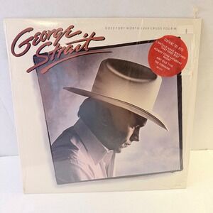 George Strait Does Fort Worth Ever Cross Your Mind Vinyl LP 1984 MCA5518 Country